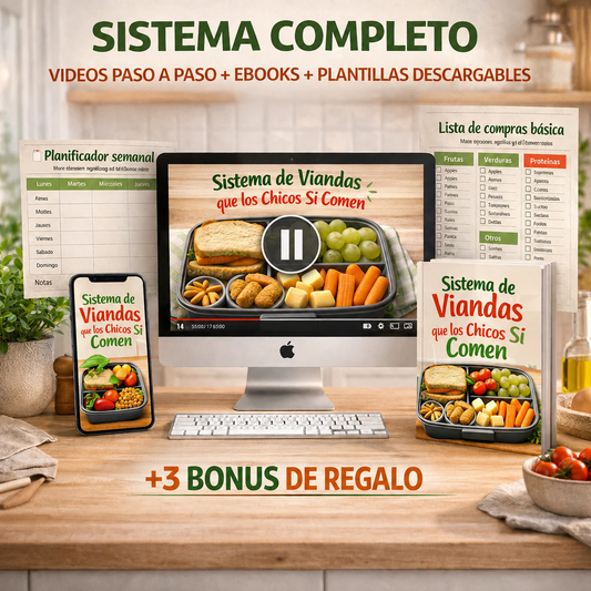 Sistema Completo: Viandas que los Chicos Sí Comen 🎁